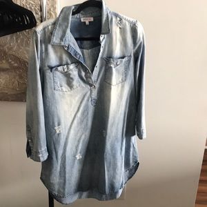 Denim Shirt Dress